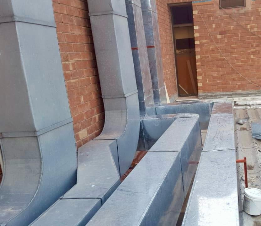 Ventilation duct system